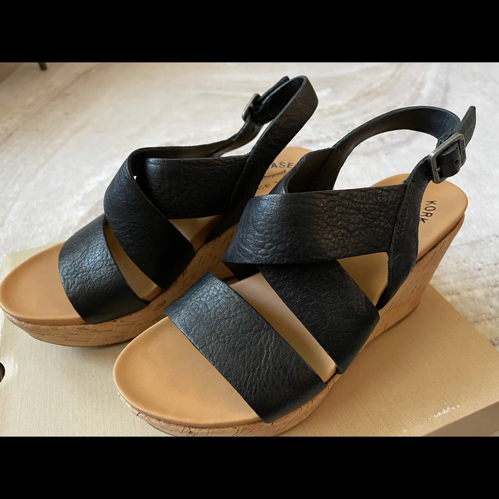 Kork-Ease wedge sandals